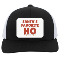 Santa's Favorite HO Trucker Snap Back - Patch