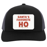 Santa's Favorite HO Trucker Snap Back - Patch