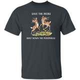 Save The Deers Hunt Down The Pedophiles T-Shirt