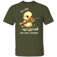 Save A Duck Hunt Down A Pedophile T-Shirt