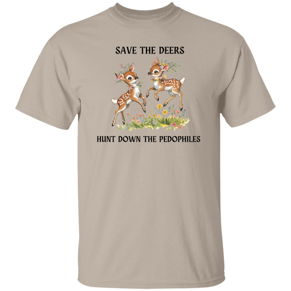 Save The Deers Hunt Down The Pedophiles T-Shirt