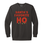 Santa's Favorite HO Adult Crewneck Sweatshirt