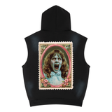 Wicked Blair Unisex Vintage Wash Sun Fade Sleeveless Hoodie
