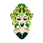 Madusa Acrylic Brooch