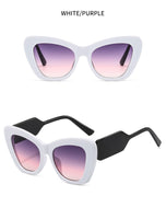 Retro Cat Eye Sunglasses Oversized Eyewear