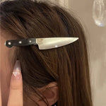 Knife Hair Clip
