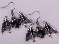Evil Bat Earrings - Wildly Untamed