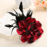 Fabulous Feather Brooch Corsage - Wildly Untamed