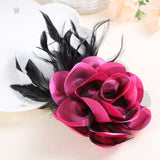 Fabulous Feather Brooch Corsage - Wildly Untamed