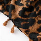 2019 Fashion Women Leopard Print Scarf 180*100cm Foulard Femme Leopard Stole Thin Warm Shawl Winter Cashmere Scarf Good Texture - Wildly Untamed