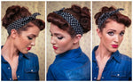 Vintage Rockabilly Head Scarf - Wildly Untamed