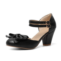 Mary Jane Bow Pumps