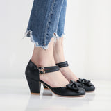 Mary Jane Bow Pumps