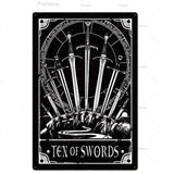 Tarot Metal Signs