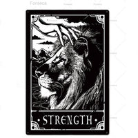 Tarot Metal Signs