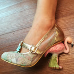 Devine Flamingo Pumps