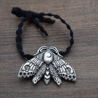 Metal Moth Hair Accessory