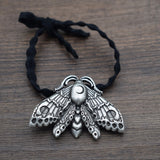 Metal Moth Hair Accessory