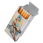 Vintage Aluminum Cigarette Case or Credit Card Holder