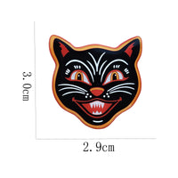 Vintage Black Cat Enamel Pin