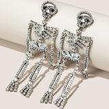 Dancing Skull Earrings