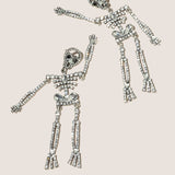 Dancing Skull Earrings